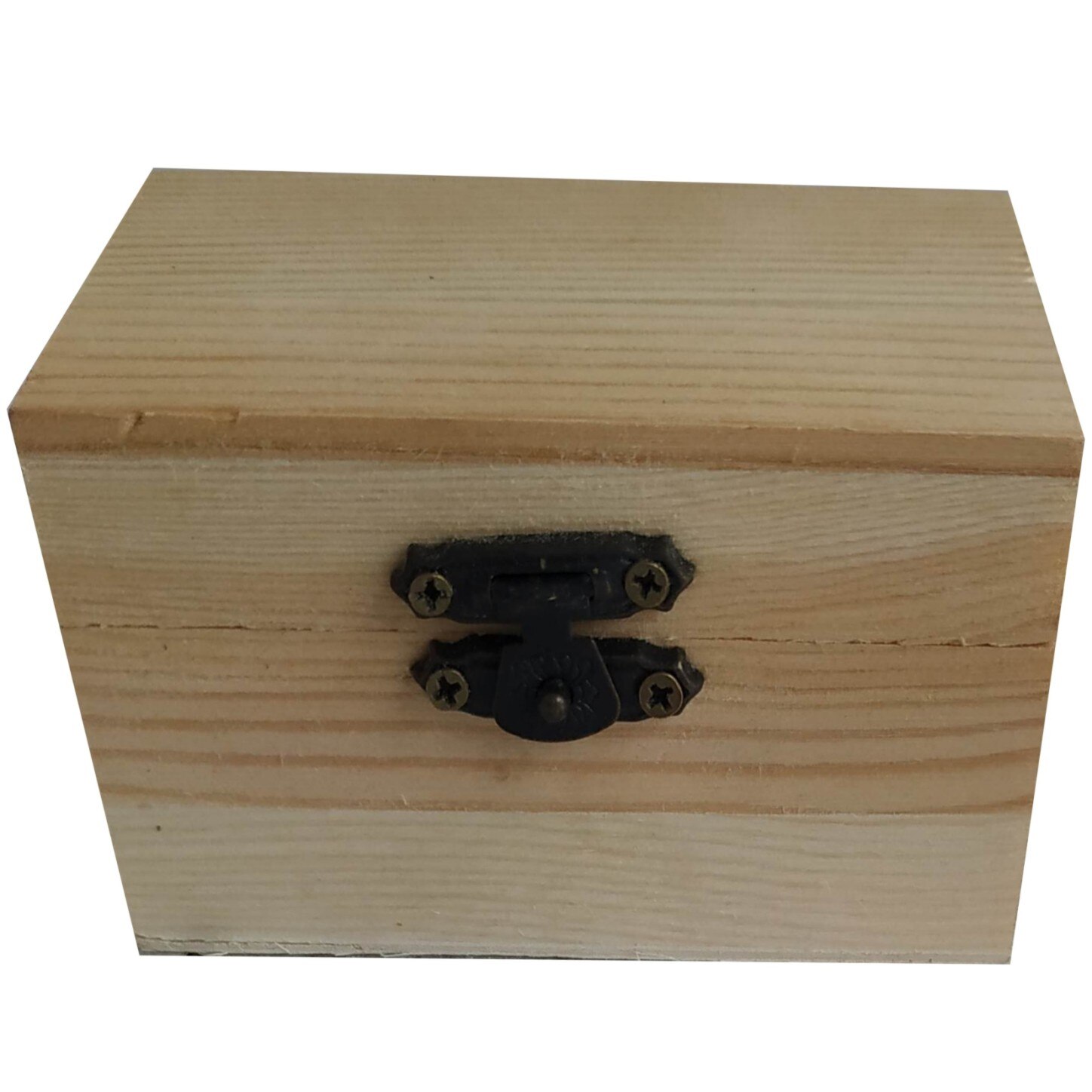 Cutie bijuterii 9 cm , lemn natur, ClauM